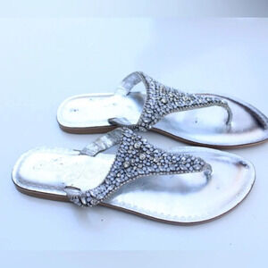 Naughty Monkey jeweled sandals